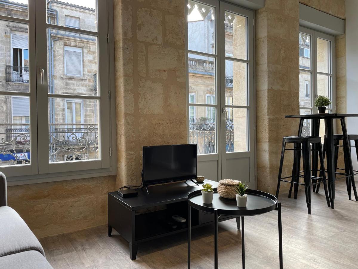 Magnifique Appartement Pour 2 Avec Climatisation Et Belle Pierre Bordelaise Bordeaux Exterior photo
