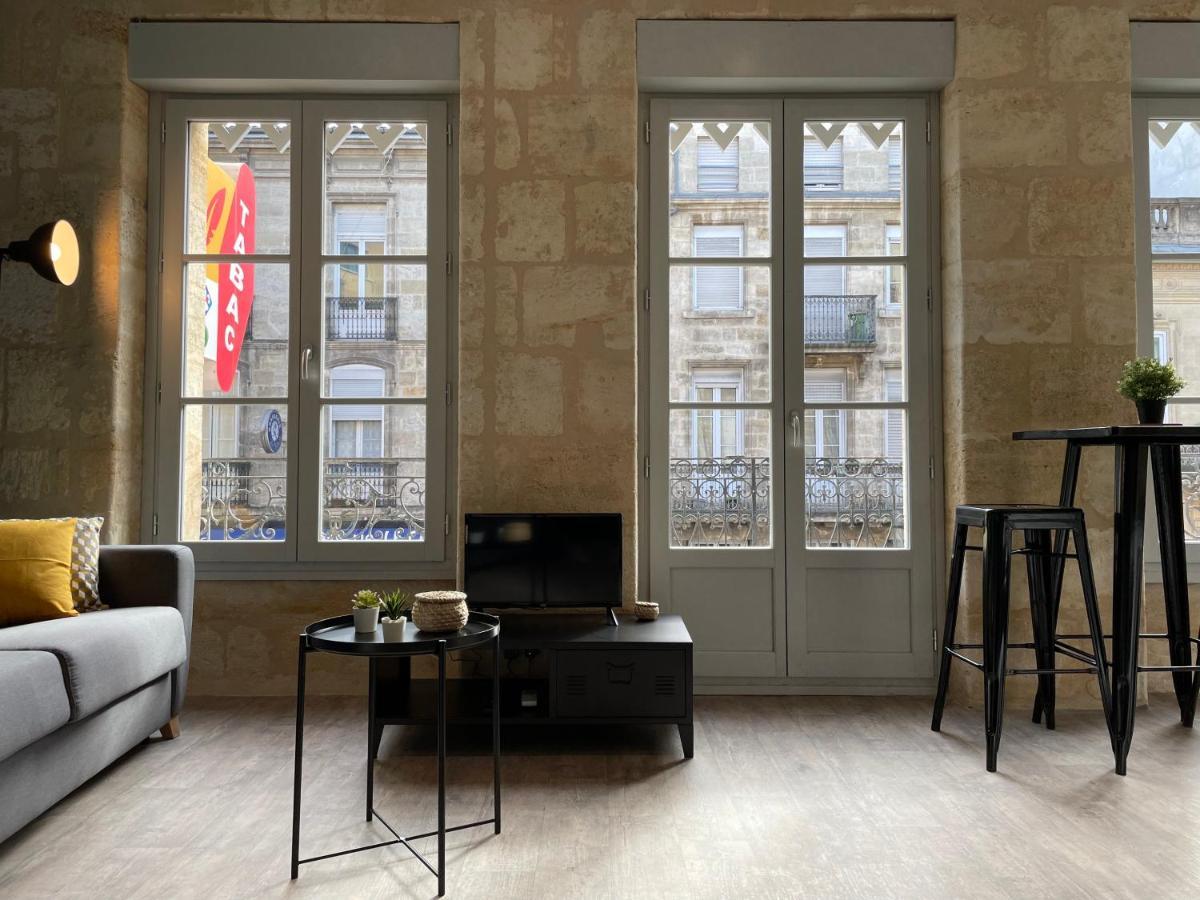Magnifique Appartement Pour 2 Avec Climatisation Et Belle Pierre Bordelaise Bordeaux Exterior photo