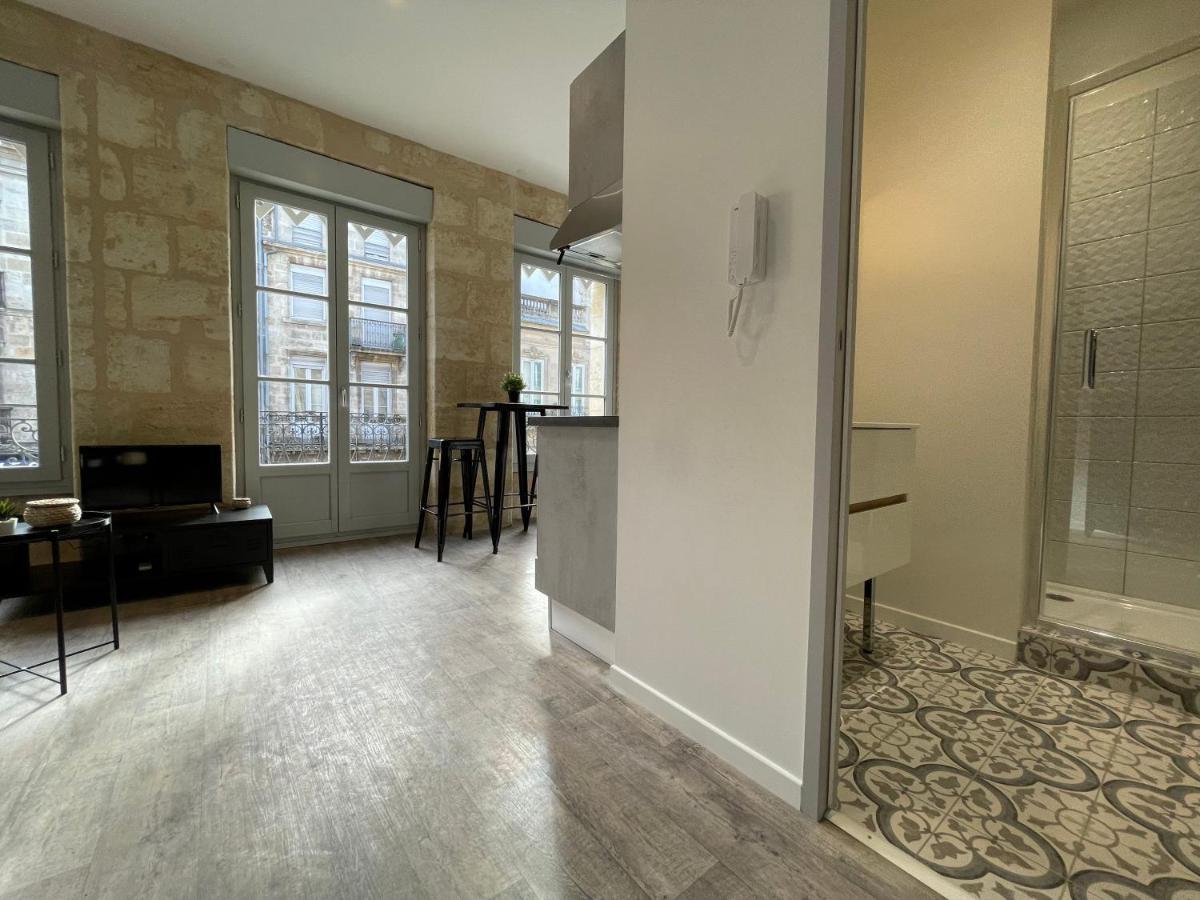 Magnifique Appartement Pour 2 Avec Climatisation Et Belle Pierre Bordelaise Bordeaux Exterior photo