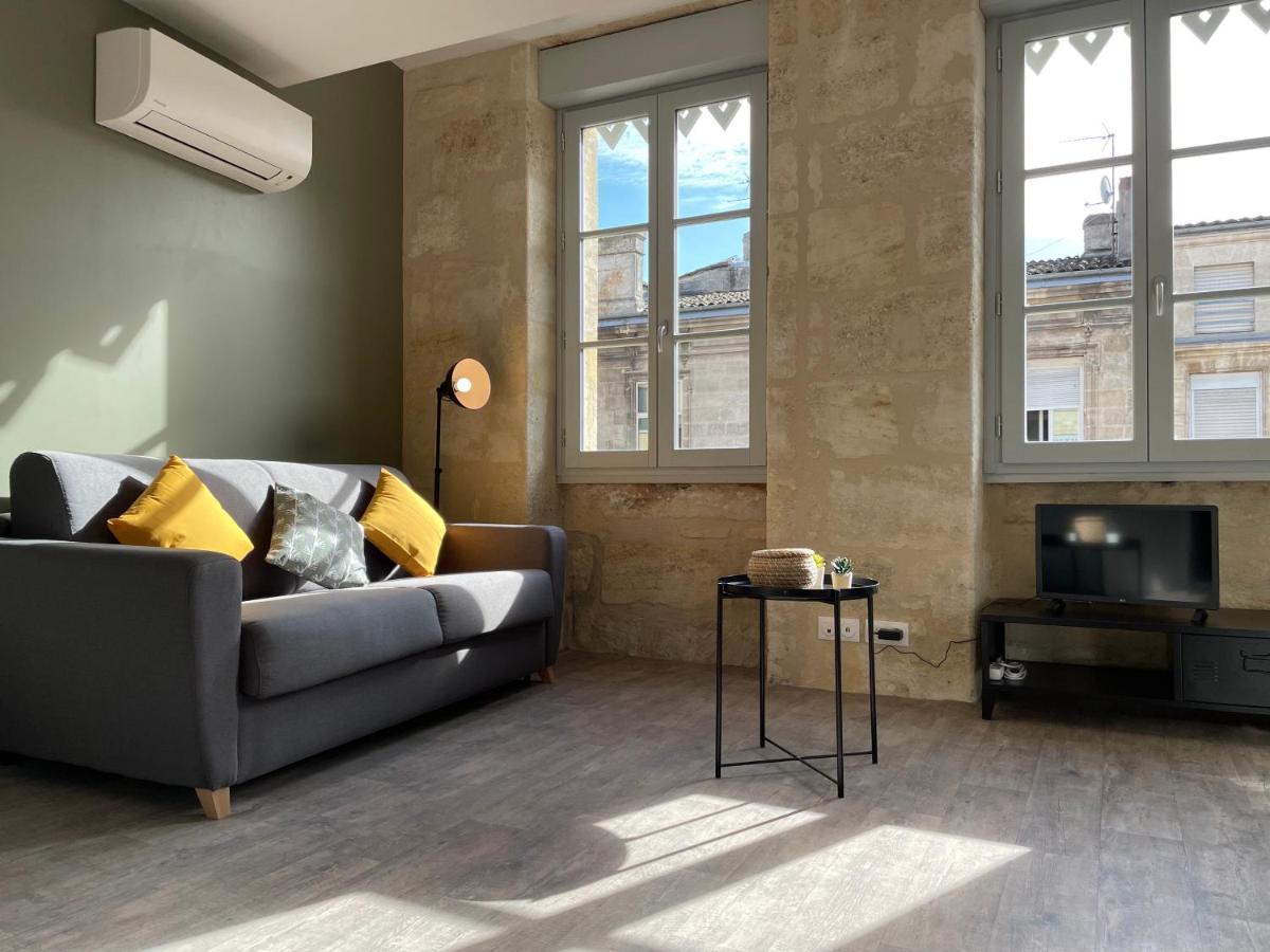 Magnifique Appartement Pour 2 Avec Climatisation Et Belle Pierre Bordelaise Bordeaux Exterior photo