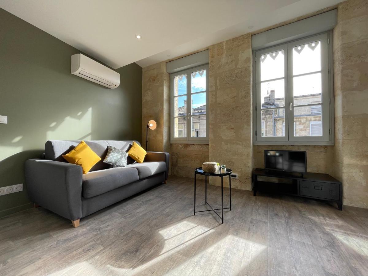Magnifique Appartement Pour 2 Avec Climatisation Et Belle Pierre Bordelaise Bordeaux Exterior photo
