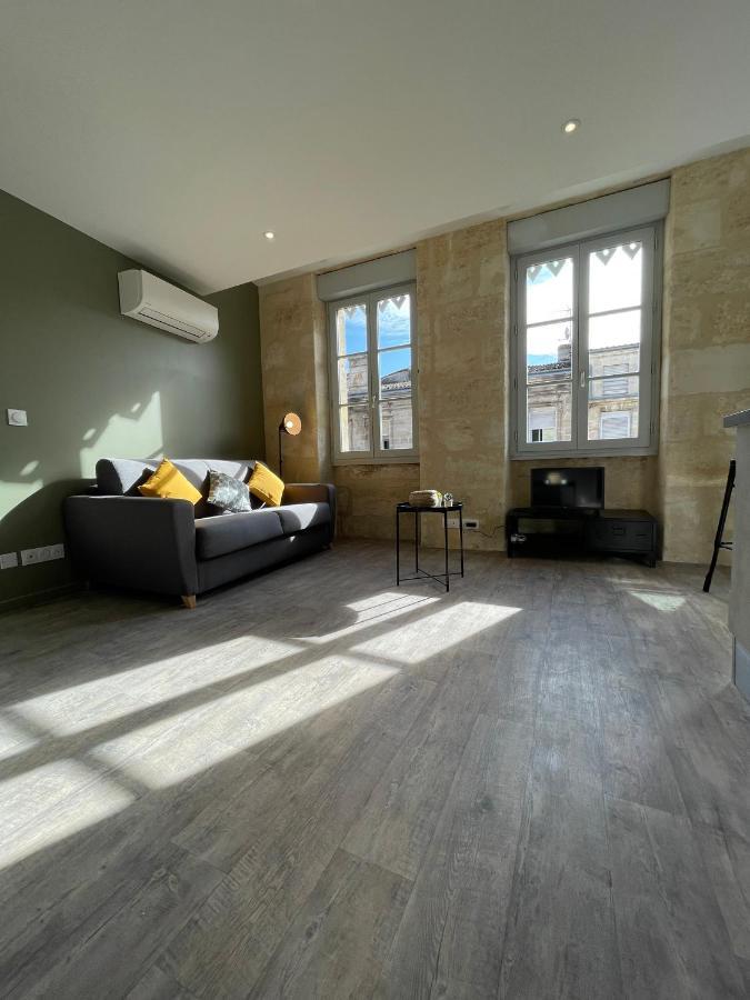 Magnifique Appartement Pour 2 Avec Climatisation Et Belle Pierre Bordelaise Bordeaux Exterior photo